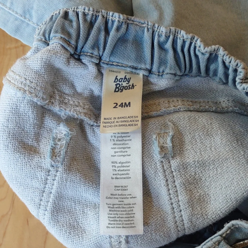 OshKosh B'gosh Knit Denim Jeans Jeggings 24M